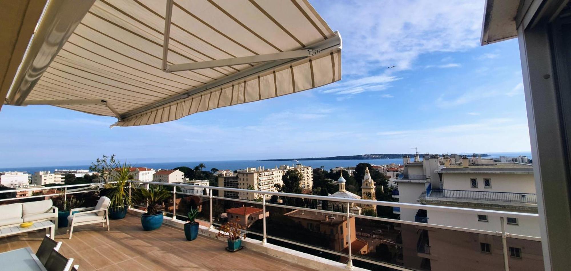 Villa Sur Le Toit - Vue Mer Exceptionnelle Cannes Exteriör bild