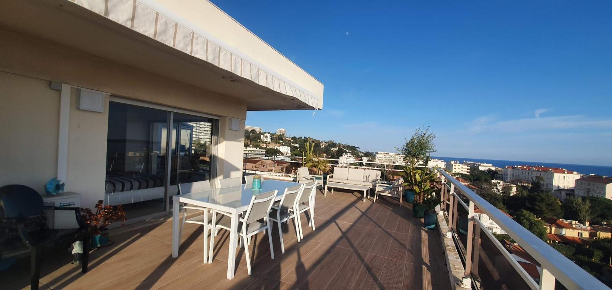 Villa Sur Le Toit - Vue Mer Exceptionnelle Cannes Exteriör bild