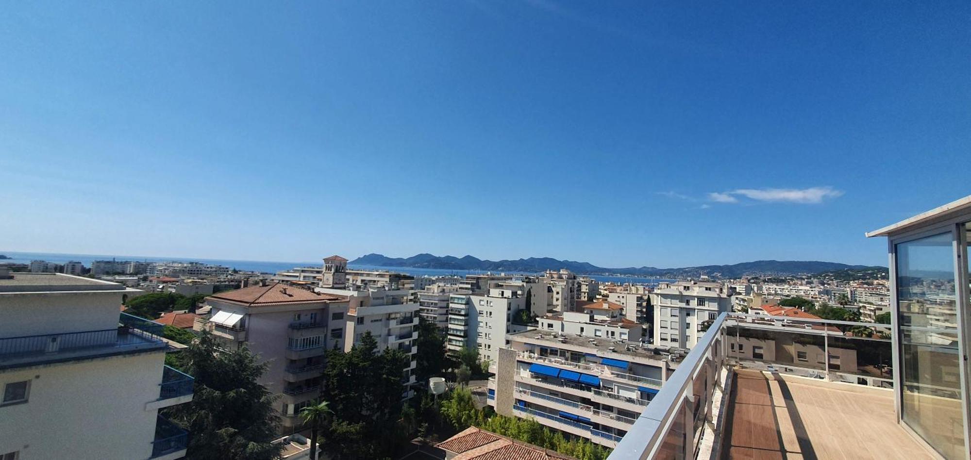 Villa Sur Le Toit - Vue Mer Exceptionnelle Cannes Exteriör bild