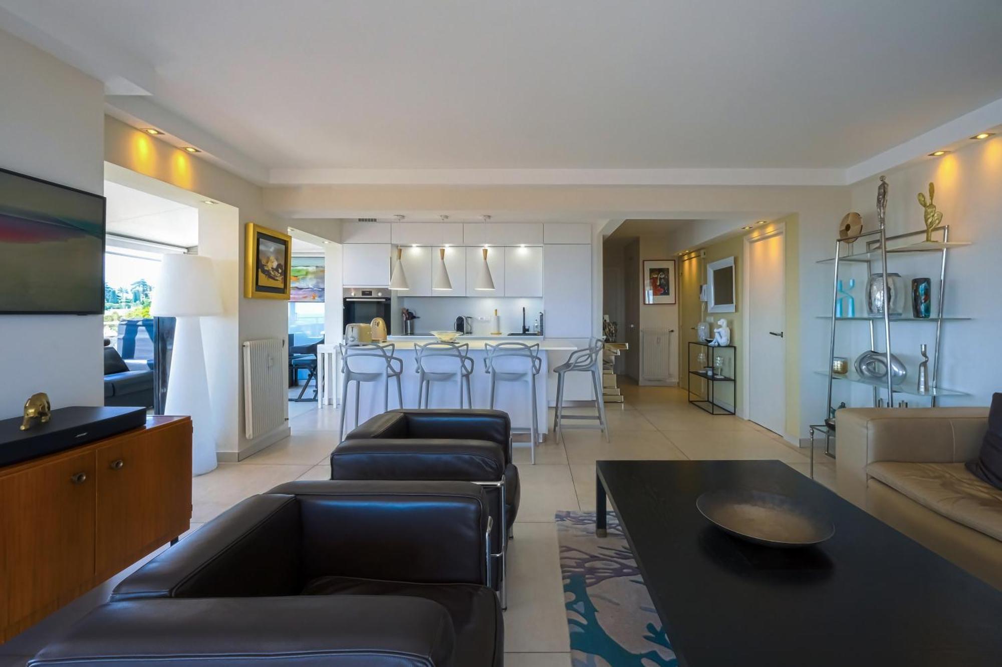 Villa Sur Le Toit - Vue Mer Exceptionnelle Cannes Exteriör bild