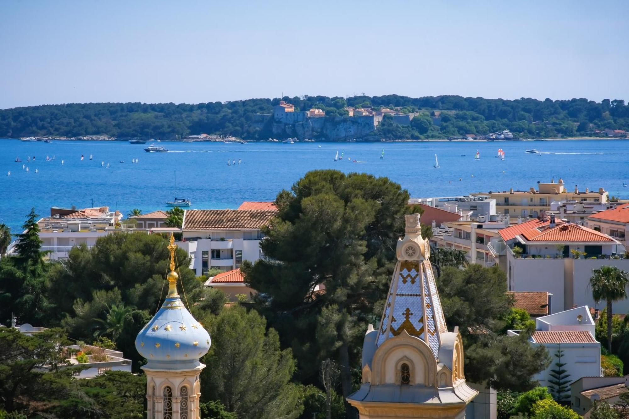 Villa Sur Le Toit - Vue Mer Exceptionnelle Cannes Exteriör bild