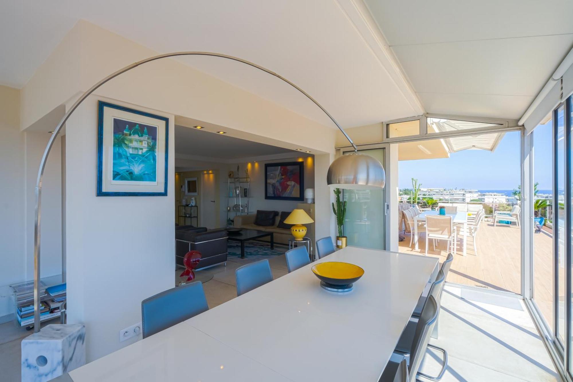 Villa Sur Le Toit - Vue Mer Exceptionnelle Cannes Exteriör bild